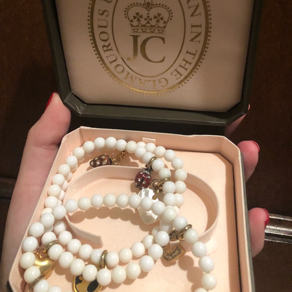 3 juicy couture bracelets